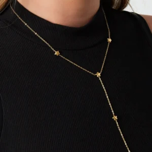 Starry night ketting goud