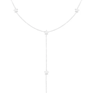 Starry night ketting zilver
