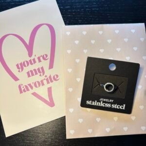 Open cirkel ring zilver