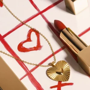 Hangerketting hart goud